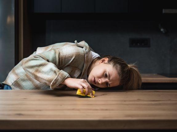 Obsessive cleaning can be a symptom of OCD, and Exposure and Response Prevention therapy (ERP) can help.